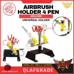 Stand Airbrush Holder 4 Penbrush Aerodinamis