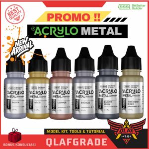 ACRYLO METAL COLOR grosir – promo cat acrylic