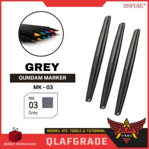 Gundam Marker GREY soft tip marker acrylic panel line pen dspiae