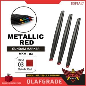 Gundam Marker METALLIC RED MKM-03