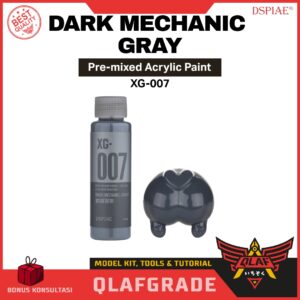 Dspiae DARK MECHANIC GRAY XG-007 pre mixed paint