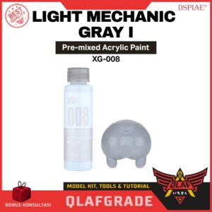 Dspiae LIGHT MECHANIC GRAY I XG-008 pre mixed paint