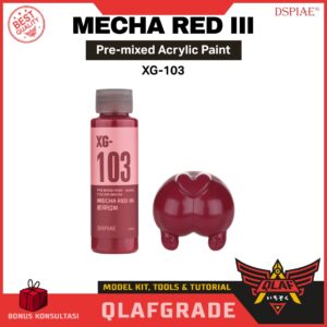 Dspiae MECHA RED III XG-103 pre mixed paint