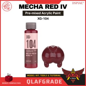 Dspiae MECHA RED IV XG-104 pre mixed paint