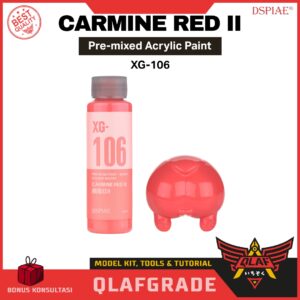 Dspiae CARMINE RED II XG-106 pre mixed paint