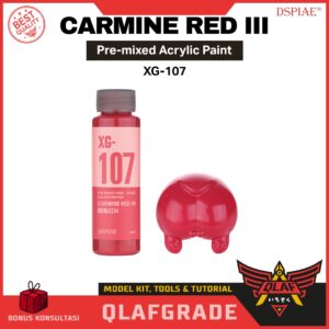 Dspiae CARMINE RED III XG-107 pre mixed paint