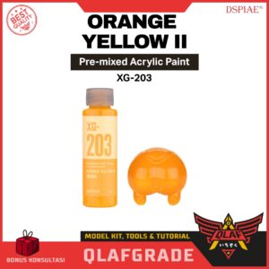 Dspiae ORANGE YELLOW II XG-203 pre mixed paint