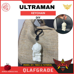 DIY ULTRAMAN Gantungan Kunci Painting