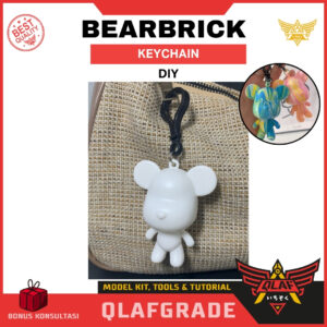 DIY BEARBRICK Gantungan Kunci Painting