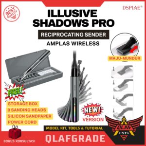Dspiae amplas Illusive Shadows PRO Reciprocating Sander ES-A PRO
