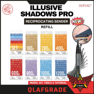 Dspiae Refill Illusive Shadows ES-A Silicon Sandpaper