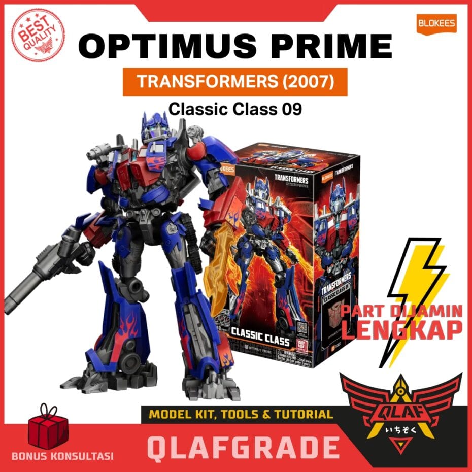 Blokees Optimus PrimeTransformers (2007) Classic Class 09 | Qlaf Grade