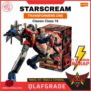 Blokees Starscream Transformers One Classic Class 16