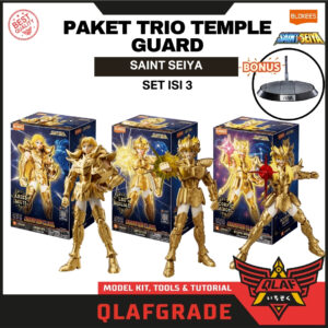 Blokees PAKET Trio Temple Guard (Set 3 pcs) SAINT SEIYA Champion Class