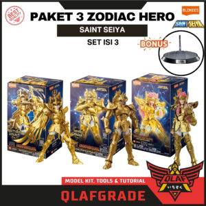 Blokees PAKET Zodiac Hero (Set 3 pcs) SAINT SEIYA Champion Class