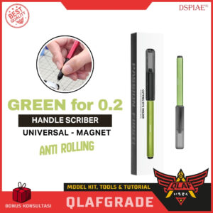 Dspiae Handle GREEN (AT-EH05-PRO) UNIVERSAL Anti Rolling Design