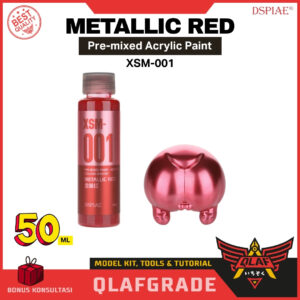 Dspiae Pre-Mixed Paint METALLIC RED (XSM-001) 50ml