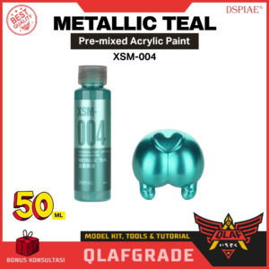 Dspiae Pre-Mixed Paint METALLIC TEAL (XSM-004) 50ml