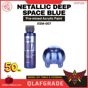 Dspiae Pre-Mixed Paint NETALLIC DEEP SPACE BLUE (XSM-007) 50ml