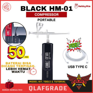 PORTABLE Compressor BLACK HM-01 50min 750mAh Hobby mio