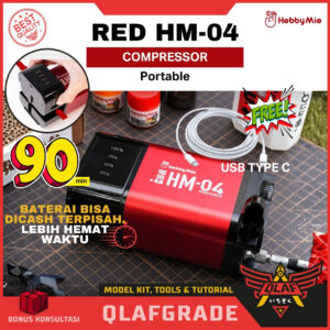 Hobby mio HM-04 PORTABLE Air Compressor 90min 800mAH