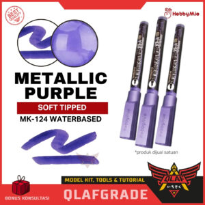 Soft tipped marker METALLIC PURPLE MK-124 Hobby mio