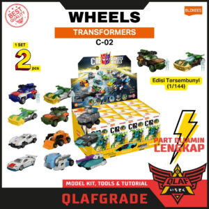 Blokees Wheels TRANSFORMERS C-02 Blind Box - Set isi 2 PCS