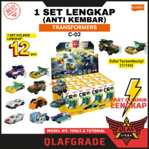 Blokees Wheels TRANSFORMERS C-02 Blind Box - Set isi 9 PCS