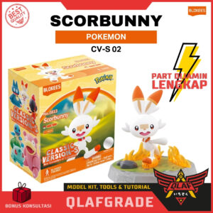 Blokees Scorbunny POKEMON CV-S 02 Classic Edition