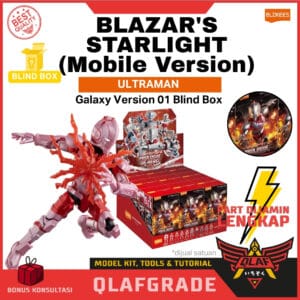 Blokees Blazar's Starlight (Mobile Version) GVS 01 ULTRAMAN Galaxy Version 01 Blind Box - model kit toys action figure mainan robot