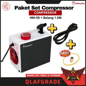 Paket Set Compressor HM-05 + Selang Hobby Mio