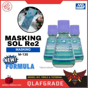 Mr. Masking Sol Re2 (New Formula)  Liquid Masking Cair - Water Soluble Masking Cair Gunpla Scale Model Mr.Hobby GSI Creos