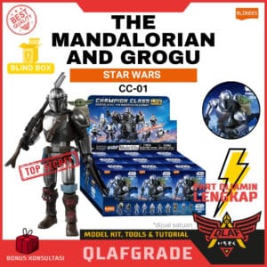 Blokees The Mandalorian and Grogu STAR WARS CC-01 Blind Box Champion Class LITE