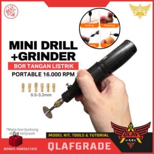 Mini Grinder BOR TANGAN LISTRIK Portable 16000 RPM - pen drill mini rotary tool