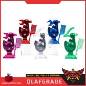Hobby Mio Mecha Cat Model Kit Snap Fit Blind Box Kepala Kucing Mekanik - Gambar 7