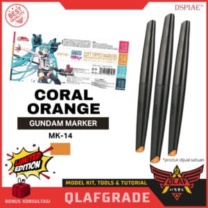 Gundam Marker CORAL ORANGE (MK-14) special edition Hatsune Miku