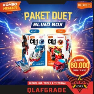 Paket Duet Hemat Blind Box Blokees Wheels Isi 2 Box